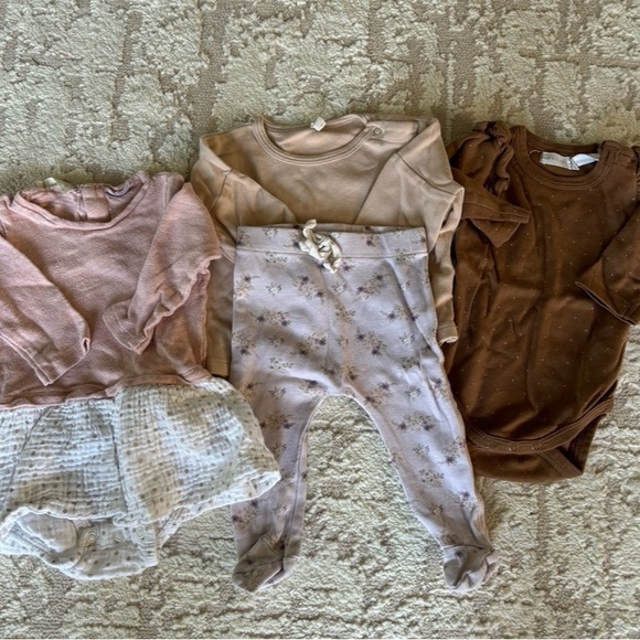 Zara and Quincy Mae and Jamie 3-6 months bundle